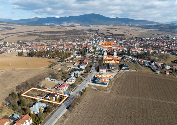 Rodinný dom s veľkým pozemkom v Spišských Vlachoch