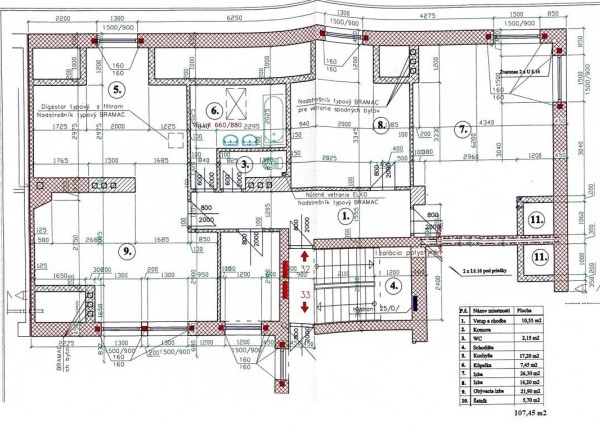 Rozostavaný 3+1 (107 m2) centrum Spišská Nová Ves
