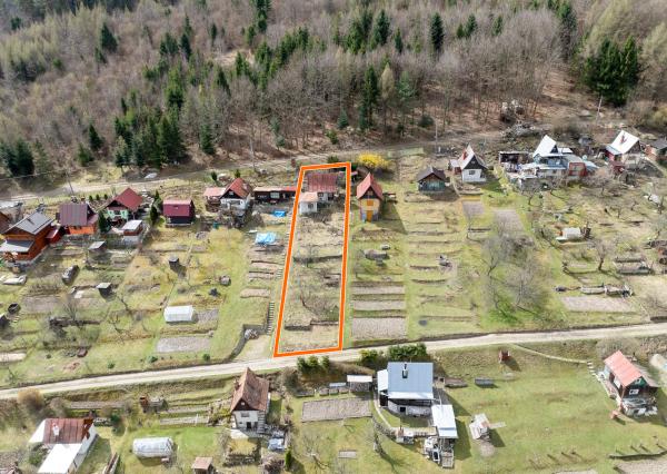 REZERVOVANÉ - Pozemok s chatkou - Chatová oblasť Čarda - Krompachy