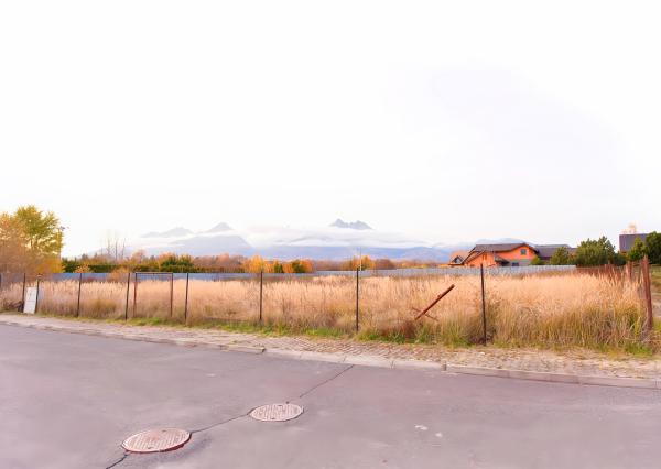 Atraktívny stavebný pozemok (1271 m2) Veľká Lomnica