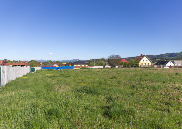 Stavebný pozemok (868 m2) Spišské Tomášovce