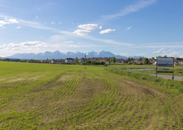 Stavebný pozemok (868 m2) Spišské Tomášovce
