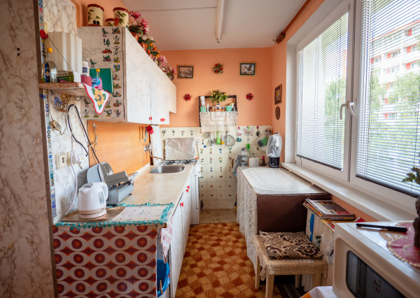 3izb. byt s balkónom  - centrum mesta Krompachy