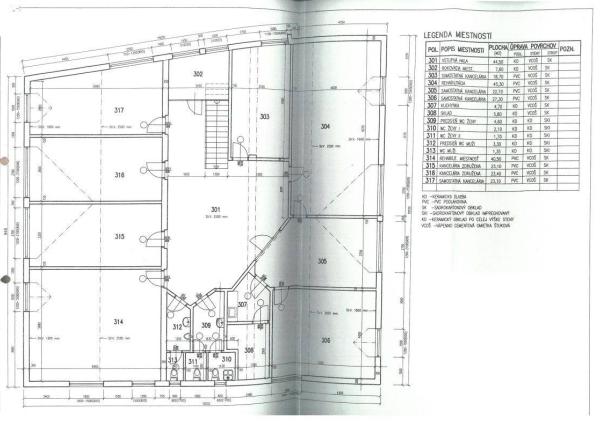 Atraktívny kancelársky priestor (304 m2) Poprad