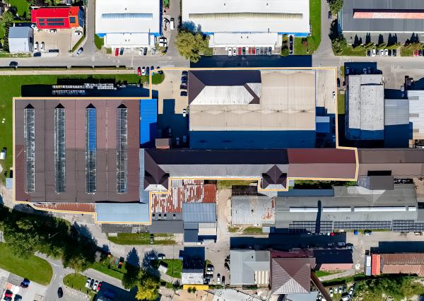 Výrobno-skladový areál (13 000 m2) Spišská Nová Ves