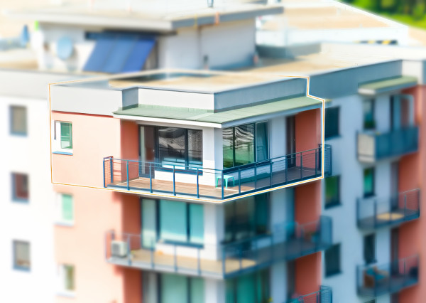 Exkluzívny byt 3+1 (98 m2) s terasou VillaNova Sp. Nová Ves