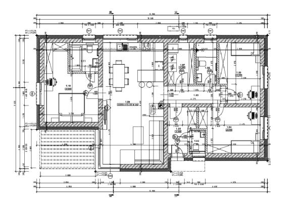 Novostavba energet. úsporný RD na okraji obce Spišský Hrhov