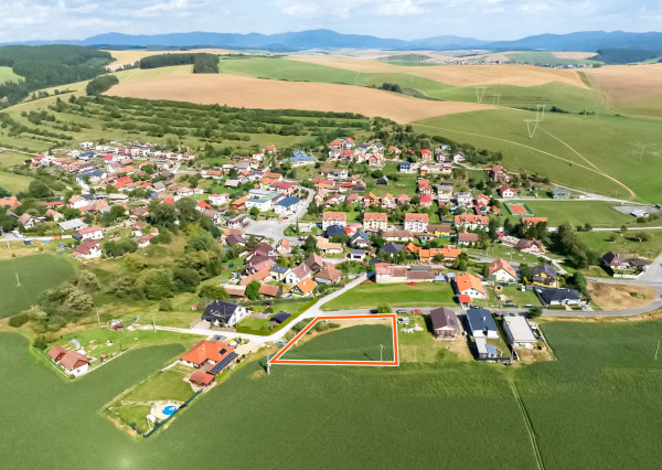 Stavebný pozemok (1948 m2) Danišovce, Spišská Nová Ves