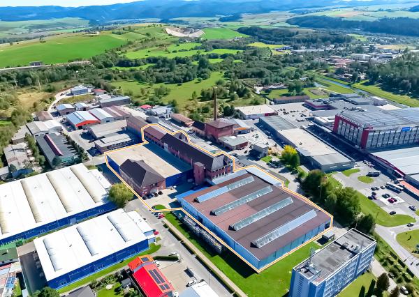 Výrobno-skladový areál (13 000 m2) Spišská Nová Ves