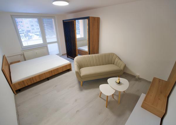 PRENÁJOM! Byt 1+1 (44 m2) s dvomi loggiami, sídl. Tarča v Sp. N. Vsi