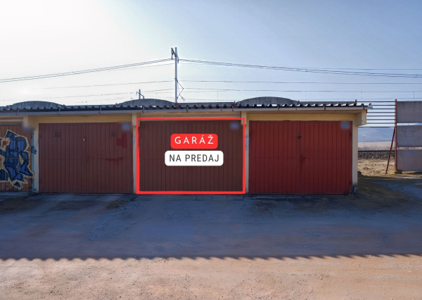 Garáž (18 m2) sídl. Západ I. Spišská Nová Ves