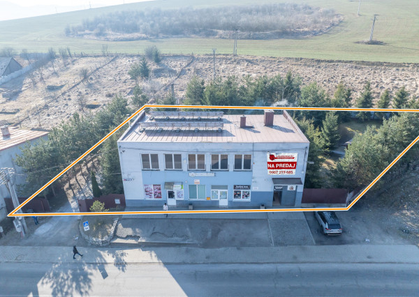 Jediný KOMERČNÝ objekt v obci Bystrany je na predaj