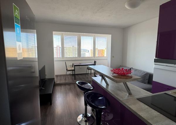 Prenájom 2-izbového bytu s loggiou, pivnicou a klimatizáciou