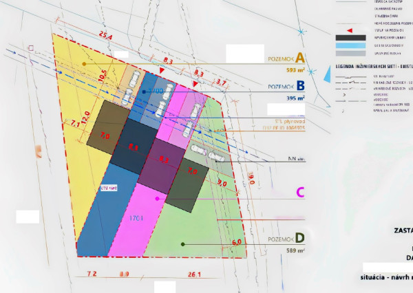 Pozemok (1948 m2) vhodný aj pre developera Danišovce