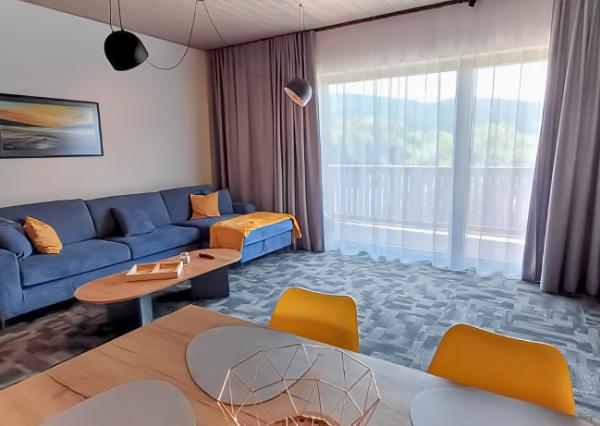 Apartmán (59 m2) s loggiou a parkovacím státím Slovenský Raj