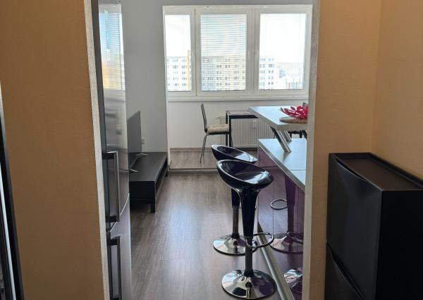 Prenájom 2-izbového bytu s loggiou, pivnicou a klimatizáciou