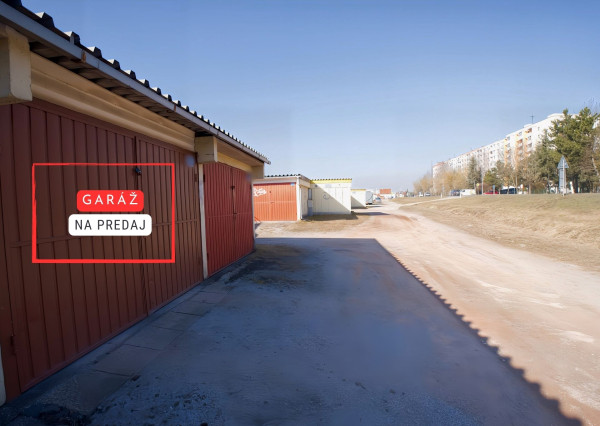 Garáž (18 m2) sídl. Západ I. Spišská Nová Ves
