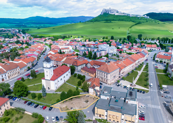 Pozemok so stav. povolením PENZIÓN pod Spišským hradom