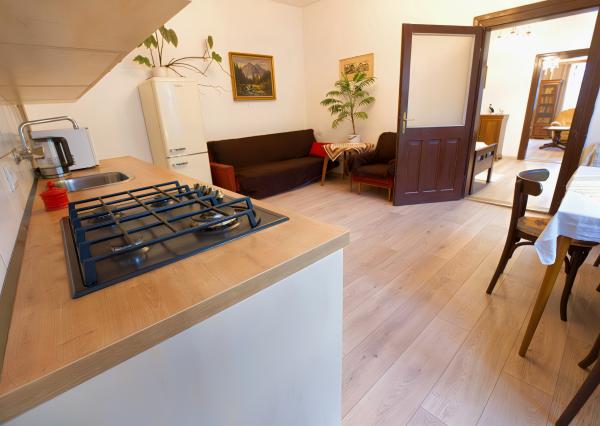 Rekonštruovaný RD so slnečnou záhradou, garážou v obci Smižany