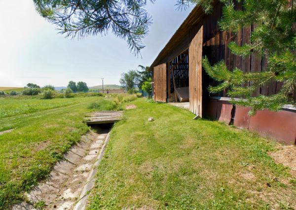 Rodinný dom (1 293 m²) s  veľkou záhradou a stodolou, Domaňovce