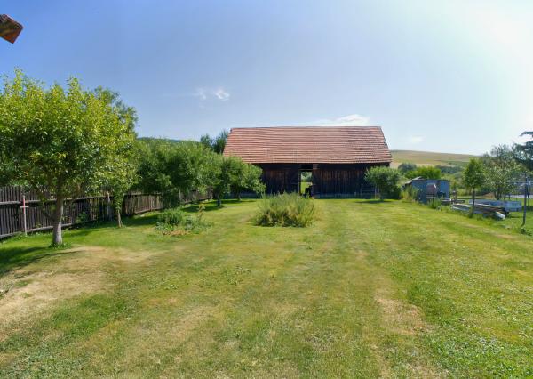 Rodinný dom (1 293 m²) s  veľkou záhradou a stodolou, Domaňovce