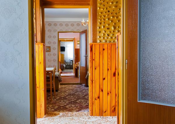 Rodinný dom (1 293 m²) s  veľkou záhradou a stodolou, Domaňovce