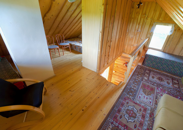 Zrubová chata – novostavba (907 m²), Závada, Levočské vrchy
