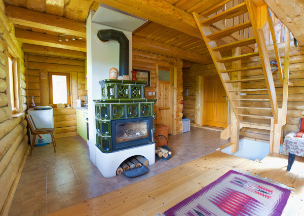 Zrubová chata – novostavba (907 m²), Závada, Levočské vrchy