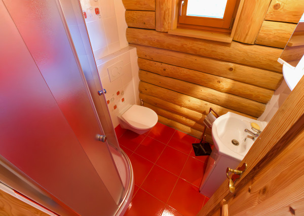 Zrubová chata – novostavba (907 m²), Závada, Levočské vrchy