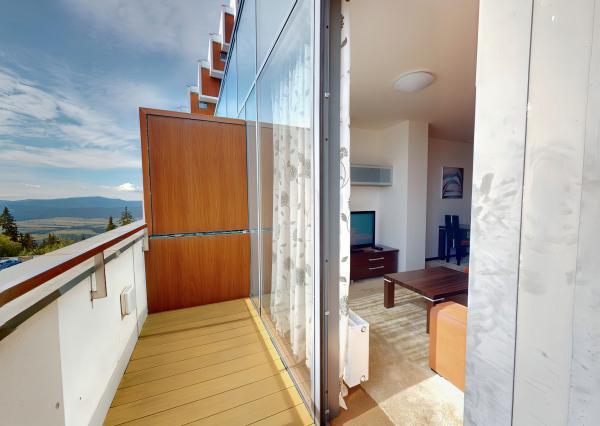 Apartmán 2-izb. (55 m²) s terasou a garážou, Hotel Panoráma Štrbské Pleso