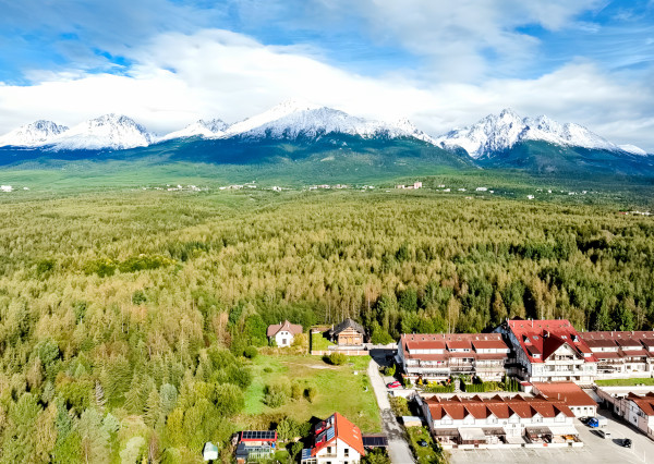 Stavebné pozemky (772 + 770 m²) pod Starým Smokovcom, Vysoké Tatry
