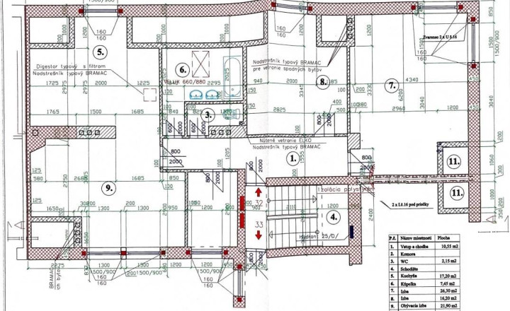 Rozostavaný 3+1 (107 m2) centrum Spišská Nová Ves - fotografia 11