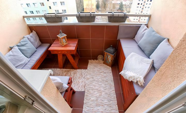 VEĽKÝ BYT 3+1 (75 m2) loggia, sídl. Západ Levoča - fotografia 2