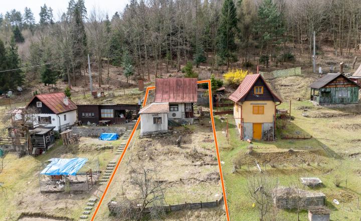 REZERVOVANÉ - Pozemok s chatkou - Chatová oblasť Čarda - Krompachy - fotografia 2