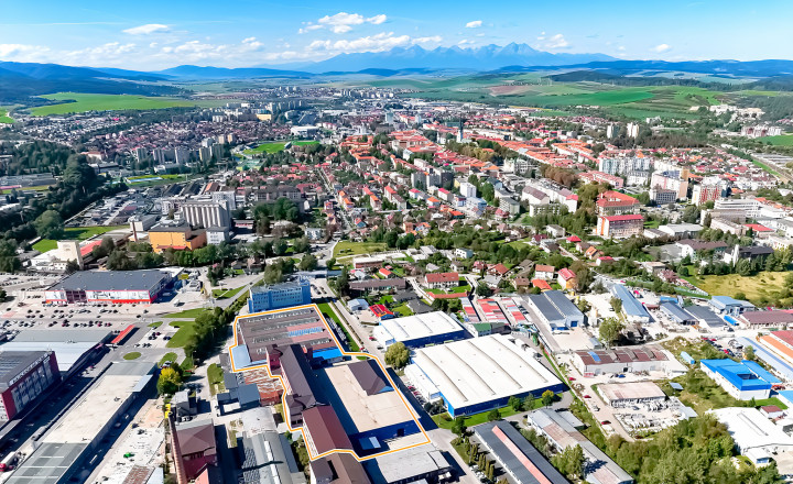 Výrobno-skladový areál (13 000 m2) Spišská Nová Ves - fotografia 3