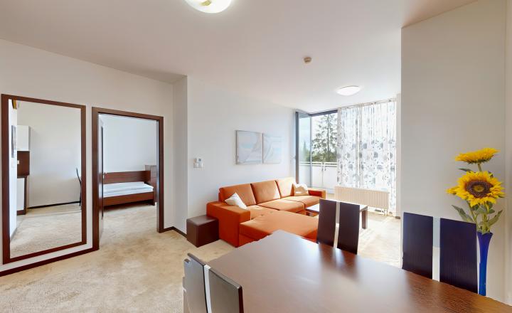 Apartmán 2-izb. (55 m²) s terasou a garážou, Hotel Panoráma Štrbské Pleso - fotografia 5