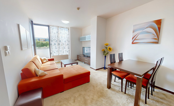 Apartmán 2-izb. (55 m²) s terasou a garážou, Hotel Panoráma Štrbské Pleso - fotografia 3