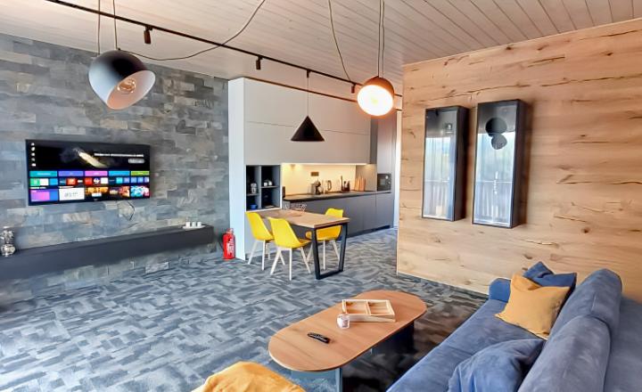 Apartmán (59 m2) s loggiou a parkovacím státím Slovenský Raj - fotografia 3
