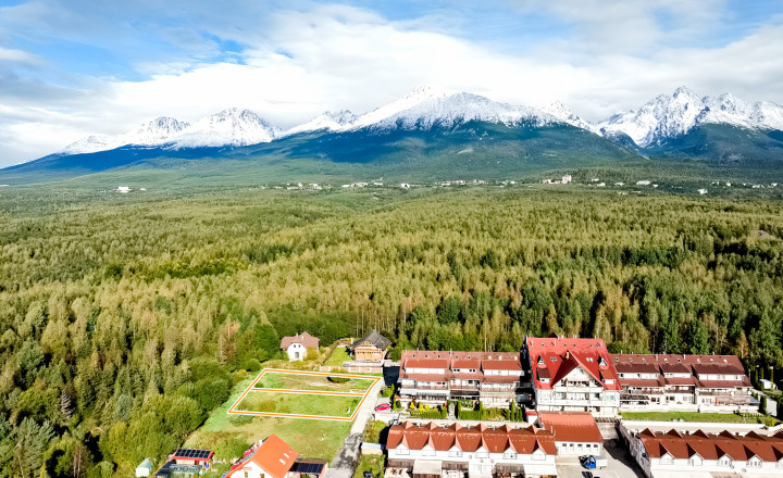 Stavebné pozemky (772 + 770 m²) pod Starým Smokovcom, Vysoké Tatry - fotografia 5